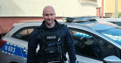 Policjanci pomogli uratować ciężko rannego owczarka